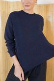Elle Crew Knit Navy